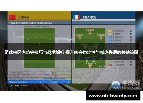 足球禁区内防守技巧与战术解析 提升防守稳定性与减少失误的关键策略