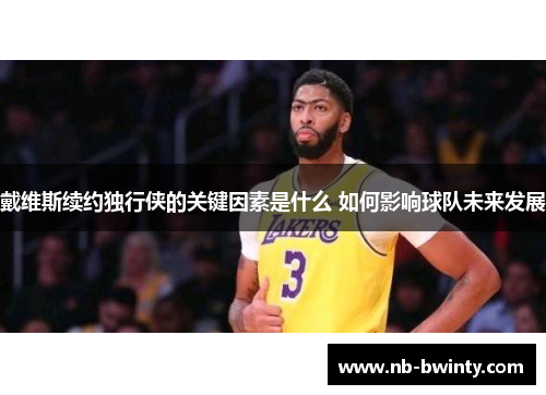 戴维斯续约独行侠的关键因素是什么 如何影响球队未来发展