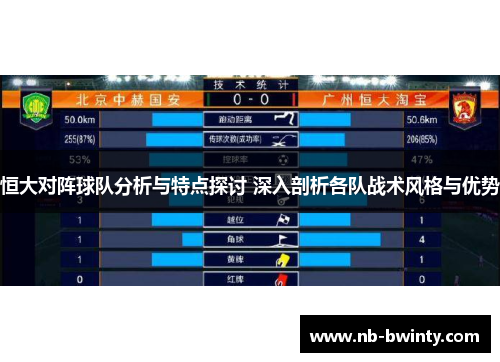恒大对阵球队分析与特点探讨 深入剖析各队战术风格与优势